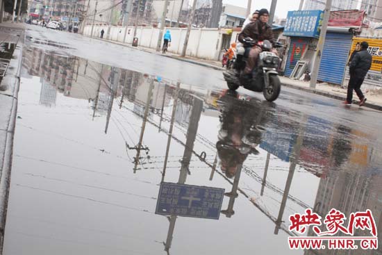 部分路面積水嚴重