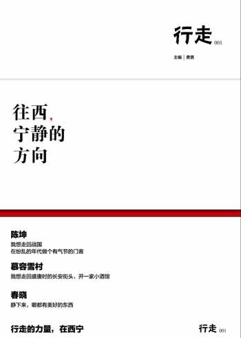 陳坤首次擔(dān)當(dāng)出品人的《往西，寧靜的方向》