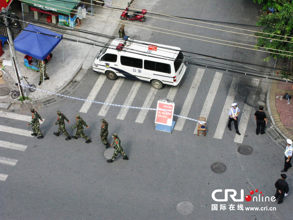 2013年07月10日，廣西壯族自治區(qū)北海市，武警巡邏。圖片來源：飛影/CFP