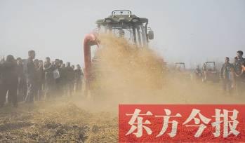 駐馬店秸稈禁燒“神器”面世 近300人圍觀