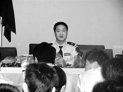 原夏縣公安局長孫宏軍資料圖。他涉嫌違紀(jì)違法目前被調(diào)查。