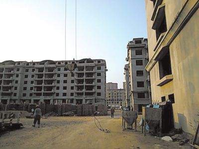 　適園雅居小區(qū)，已建起13棟住宅樓。