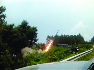 7月31日，南京六合人工增雨現(xiàn)場 資料圖片