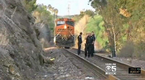 當時詹娜未注意火車駛來有真空效應，為撿手機而被吸入車底喪命。