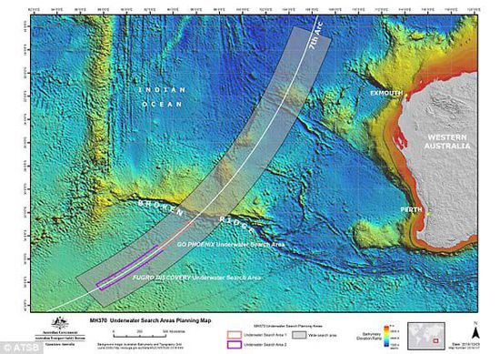 MH370調(diào)查員承認找錯地方 優(yōu)先搜尋區(qū)域再次南移