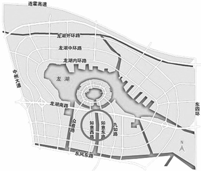 鄭州龍湖區(qū)域6塊商業(yè)用地拍賣遇冷，全部以起始價成交最貴的一塊不過888.09萬/畝，僅為8月龍湖“地