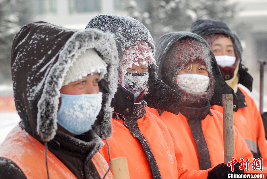 寒潮侵襲呼倫貝爾 最低氣溫達到-44℃