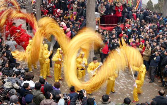 鶴壁：?？h春節(jié)廟會(huì) “廟”趣生