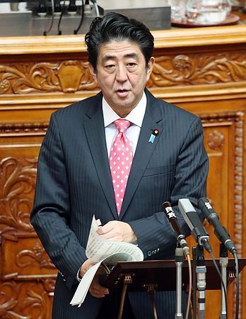 安倍指名批中國(guó)破壞日本和平環(huán)境原文配圖