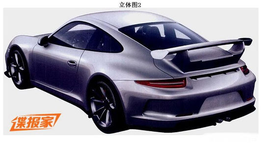 保時捷911 GT3申報圖