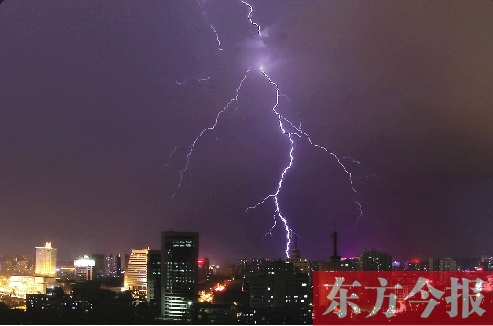 鄭州昨晚暴雨