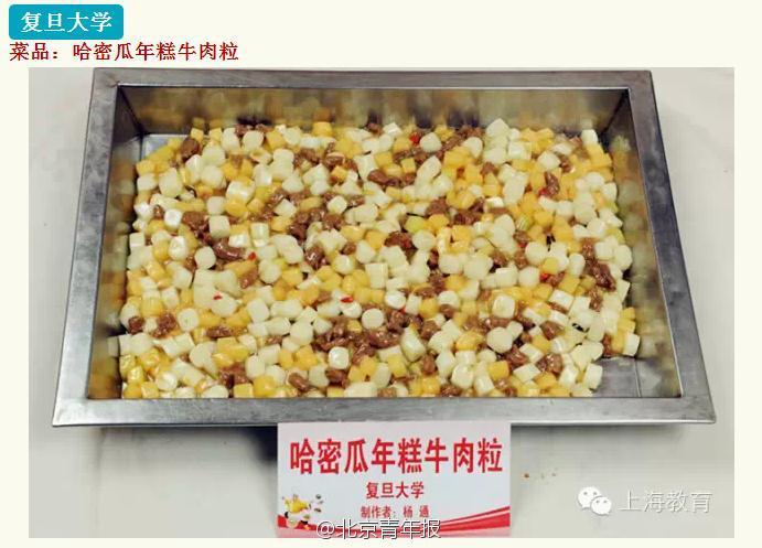 上海高校菜品大賽 食堂