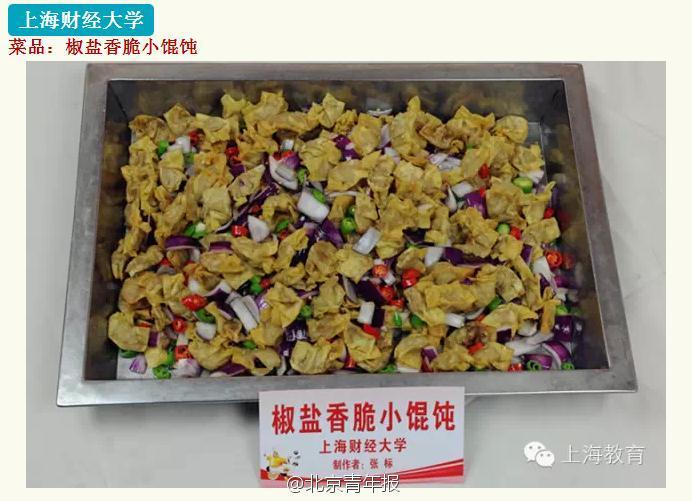 上海高校菜品大賽 食堂