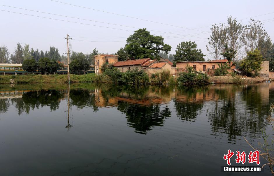 河南中牟發(fā)現(xiàn)侵華日軍建軍用火車站 炮樓壕溝壁壘森嚴(yán)