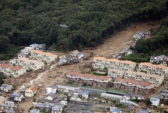 日本廣島泥石流災(zāi)害失蹤人數(shù)升至43人 死亡39人