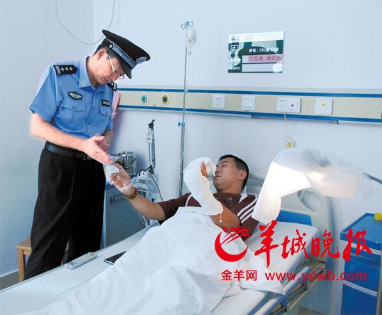 男子騎電動(dòng)車(chē)被扣 煽動(dòng)工友襲警致其下腹受傷