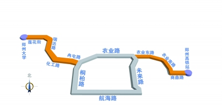 鄭州BRT延伸線路確定 西至新鄭大東到高鐵站