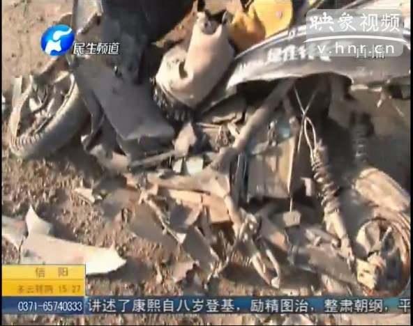 罐車壓碎電動(dòng)車后逃逸  工地返回被逮