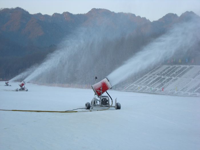 　　傳說中的造雪機